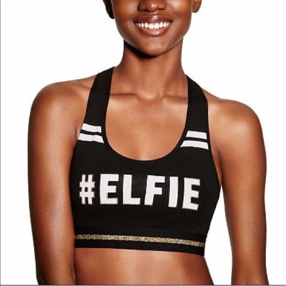 🎄☃️Vs Pink Sports Bra & Panty Set - Picture 3 of 4